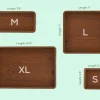 Valet tray Set size