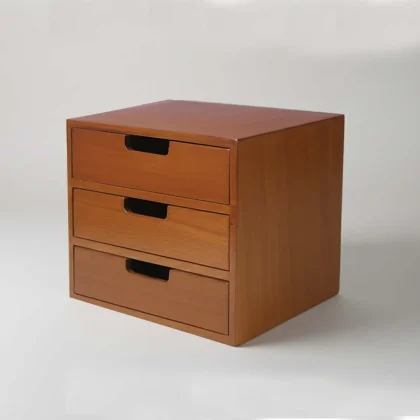 Wooden Desk Organizer Drawer