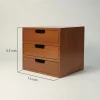 Wooden Desk Organizer Drawer
