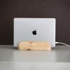 Wooden Laptop Stand With Keyboard Holder