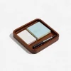 wooden valet tray large