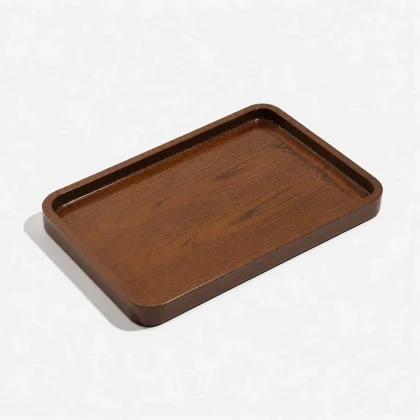 wooden valet tray extra large