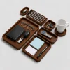 7 in 1 desk organizer combo set