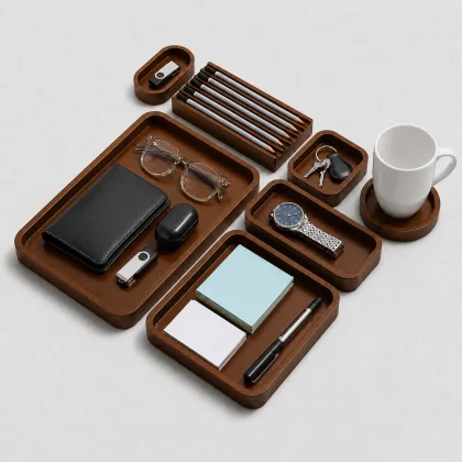 7 in 1 desk organizer combo set