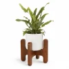 wooden plant stand (1)